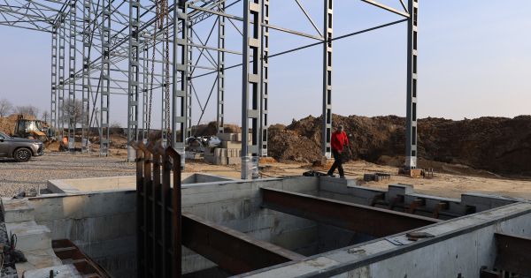 Будівництво насіннєвого заводу ВІЛІЯ