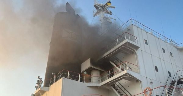Атака РФ на судно в одному з портів Миколаївщини у ніч на 27 липня 2026 року