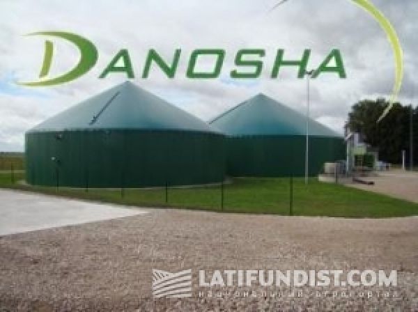 Даноша завершила строительство биогазового завода 