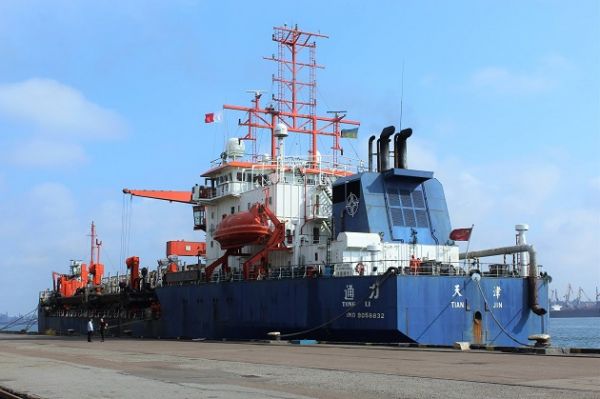 CHEC начала второй проект по дноуглублению в порту Южный