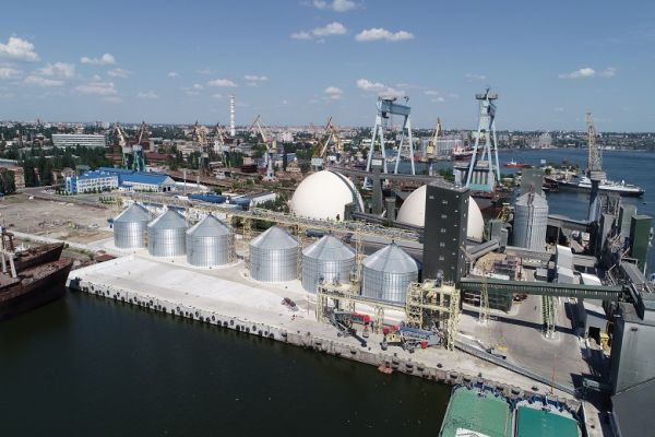 NIBULON's new elevator complex for the transshipment of grain and oilseed crops in Mykolaiv