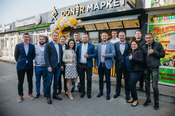 Открытие первой точки Döner Market МХП в Киеве