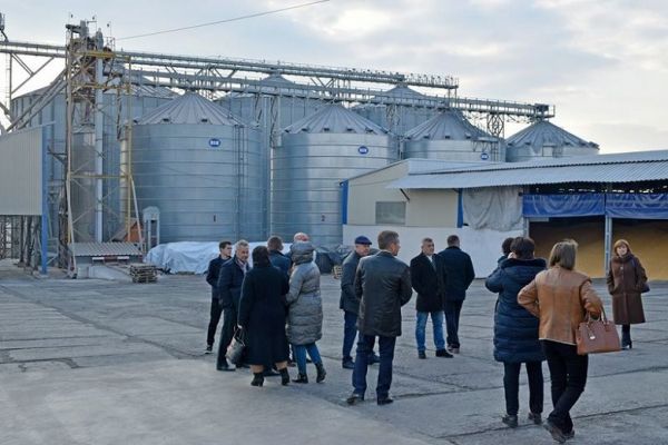 Мощности для механического хранения зерна агрофирмы «Ольгополь»