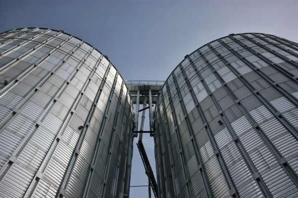 Grain elevator in Ukraine