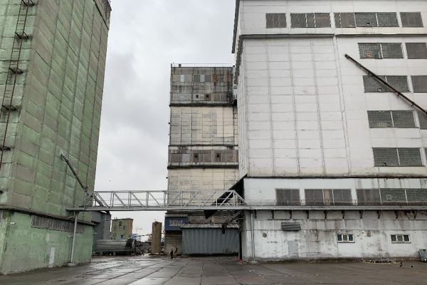 Комплекс комбикормового завода в Киеве
