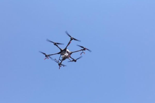 HarvEast applying drones for crops fertilization