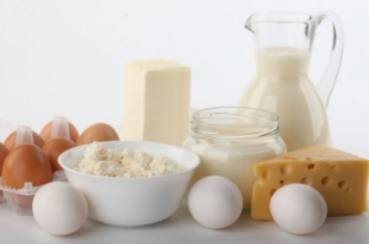 Украина. увеличила производство молока и яиц 