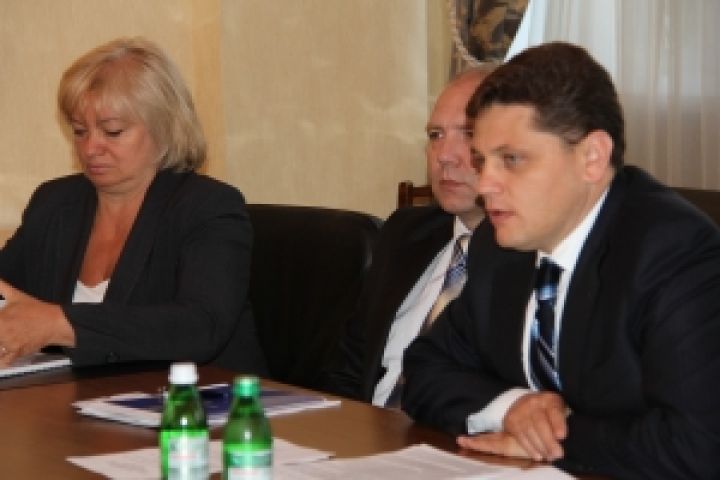 Сергей Тригубенко в ходе встречи с представителями Канадско-украинского проекта качества и безопасности зерна