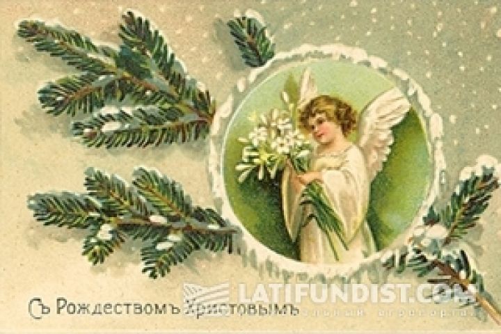 Национальный агропортал Latifundist.com поздравляет Вас с Рождеством Христовым!