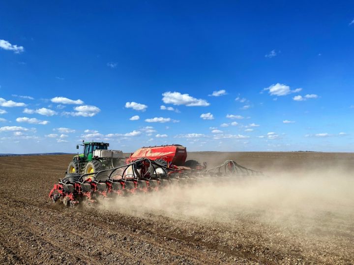 CFG planting spring crops in Ukraine. Spring 2022