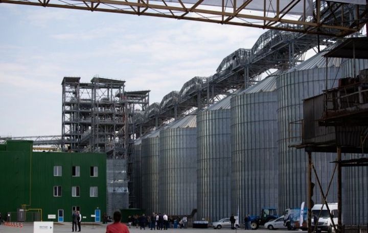 Зерновий термінал корейської компанії Posco International у Миколаївському морському порту