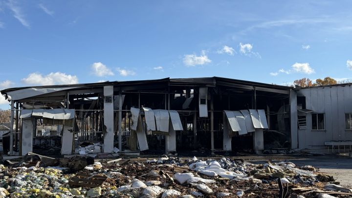 Наслідки атаки рф на завод макаронних виробів «Стрілець» 28 жовтня 2025 року