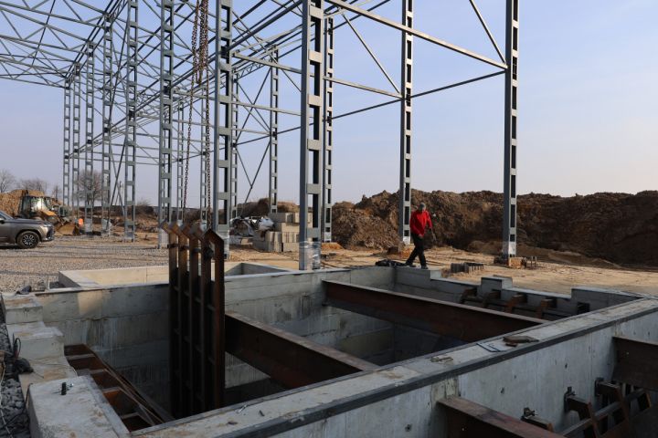 Будівництво насіннєвого заводу ВІЛІЯ