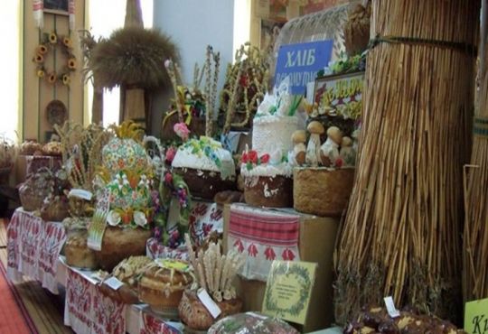 Сельскохозяйственные орудия труда во Львовском музее хлеба