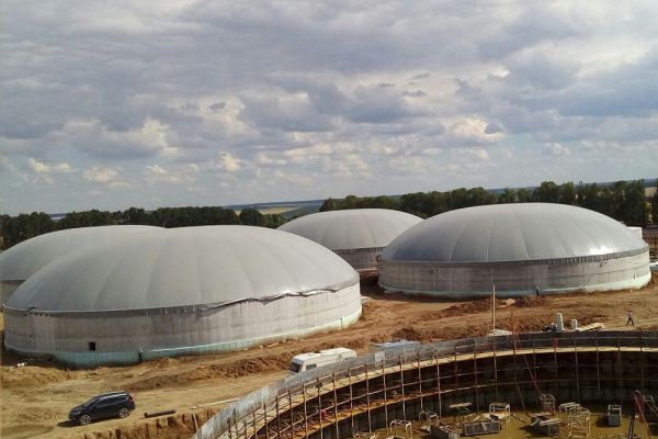 MHP Biogas complex construction in Vinnytsia region