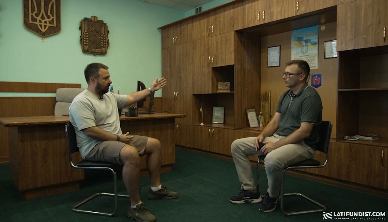ерівник &laquo;Ландекс Агро&raquo; Гліб Гаврилов та контент-директор Latifundist Media Костянтин Ткаченко