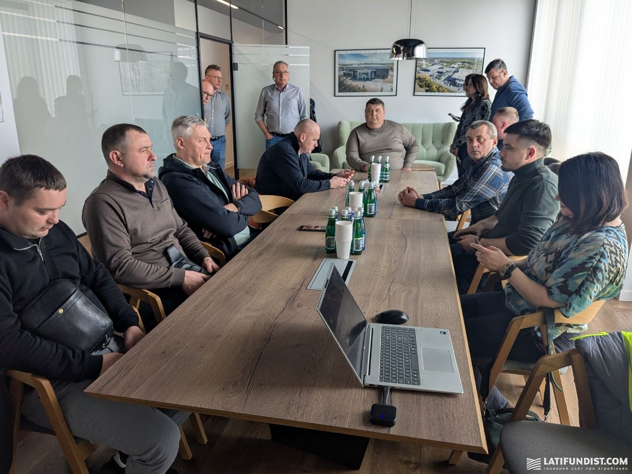 Українська делегація на заводі Pentagon Trade One, Польща, березень 2025 р.