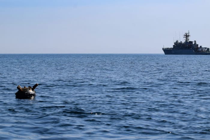  Міністерство закордонних справ Великобританії повідомляє, що росія може встановити морські міни на підходах до українських портів