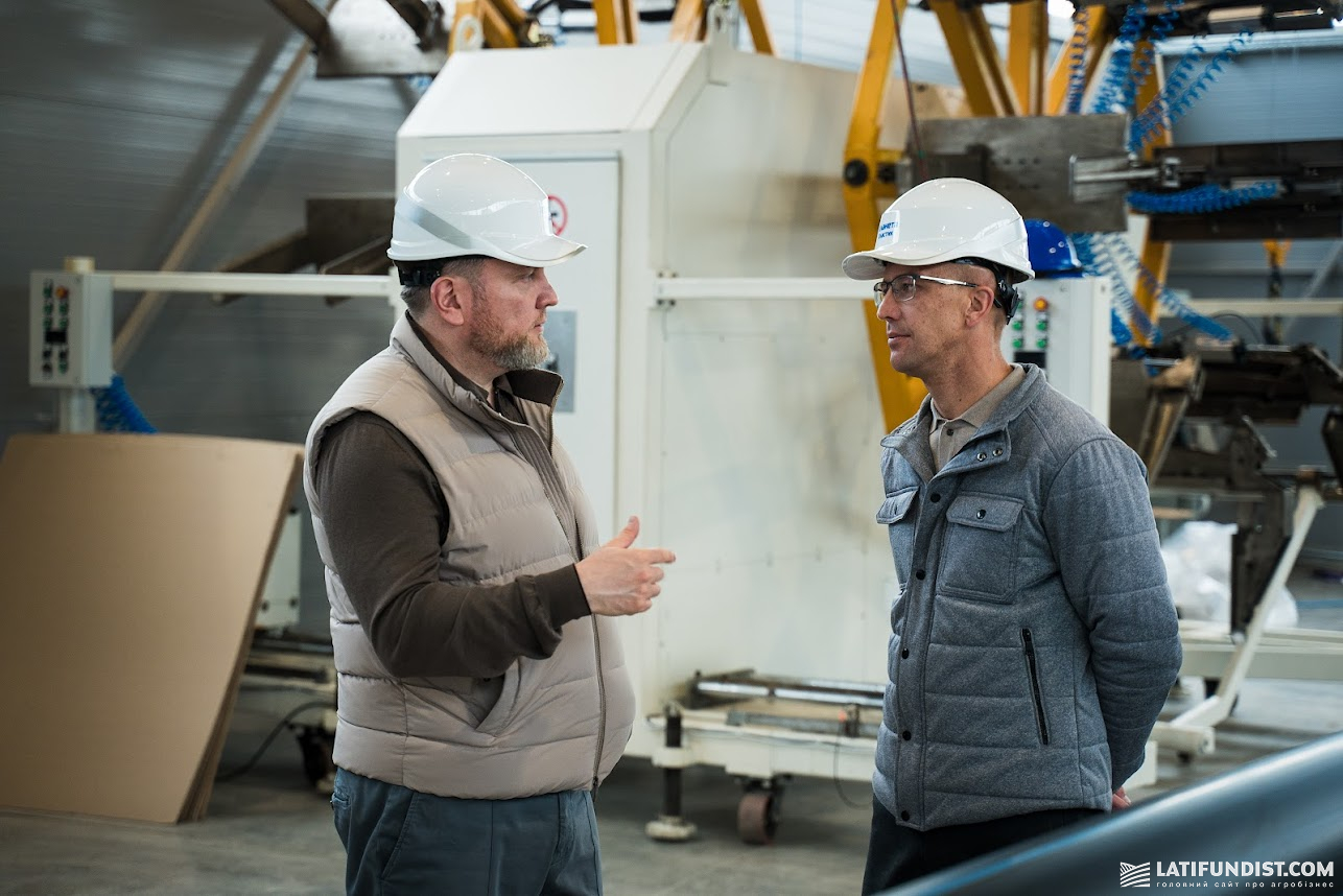 Співзасновник «Планета Пластик» Костянтин Ващенко та директор «Планета Пластик» Євгеній Руденко