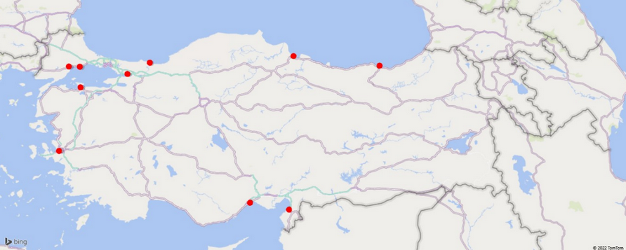 «Аграрні» порти Туреччини