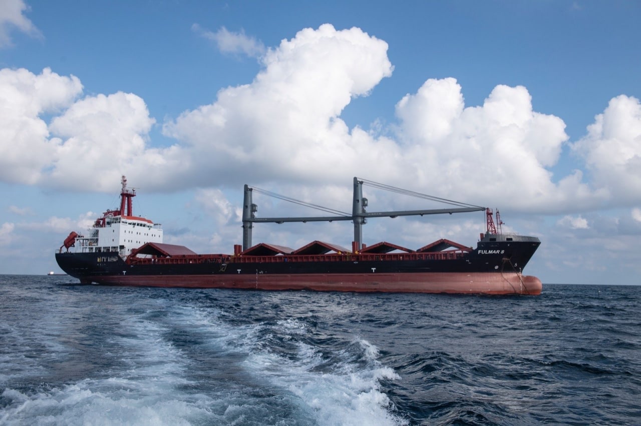 The bulk carrier FULMAR S