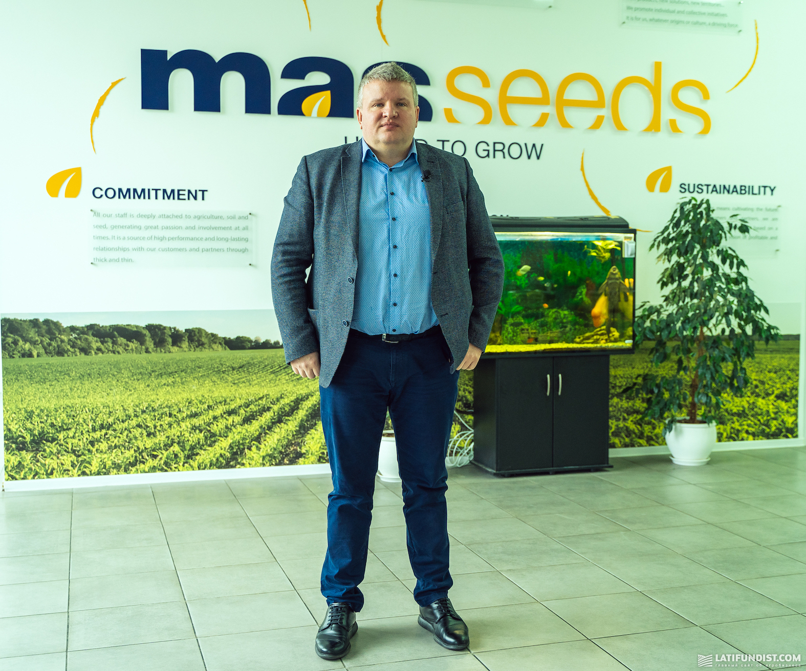 Сергій Тимошенко, генеральний директор MAS Seeds Україна