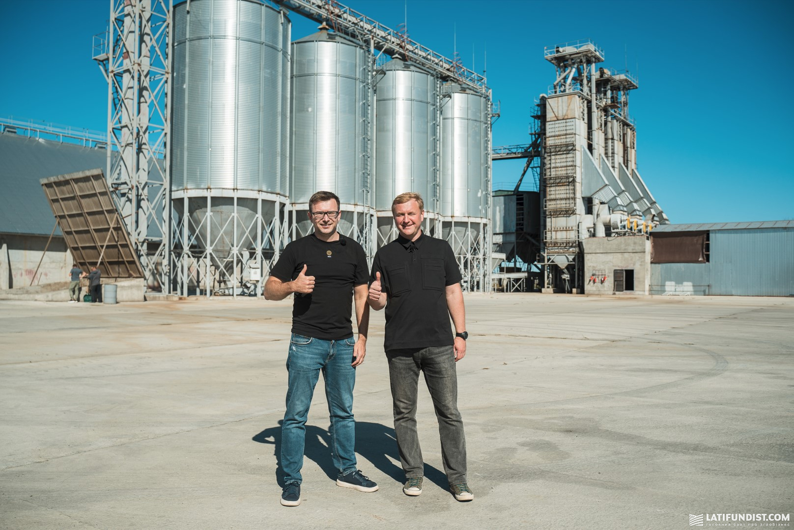 Головний редактор Latifundist.com Костянтин Ткаченко та директор TG Agro Сергій Войнелович