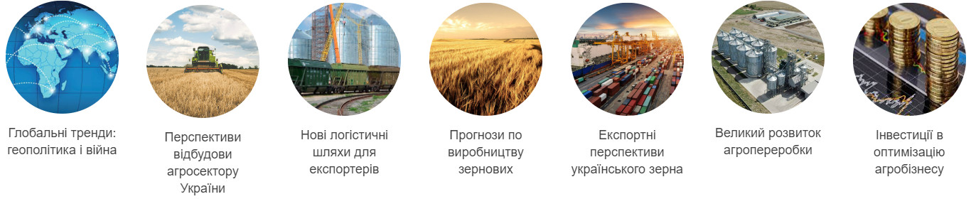 Головні теми конференції Grain Ukraine