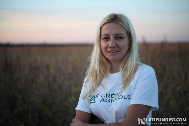 Екатерина Гладышева, руководитель группы по работе с малым и средним бизнесом в Credit Agricole Bank