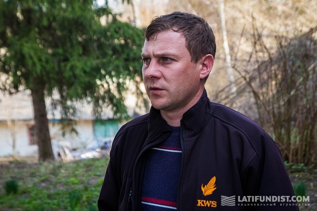 Агроном-консультант «КВС-Украина» в Винницкой области Александр Мазуренко