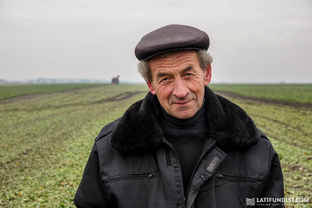 Иван Дрипка, главный агроном предприятия «Дзвин»