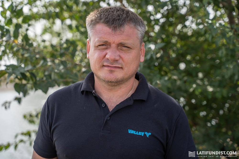 Сергей Мельниченко, территориальный представитель компании Valmont по продаже оросительного оборудования