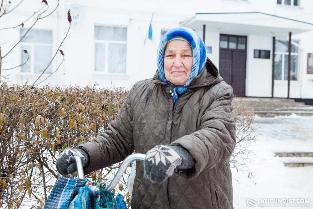 Rural resident in Ukraine