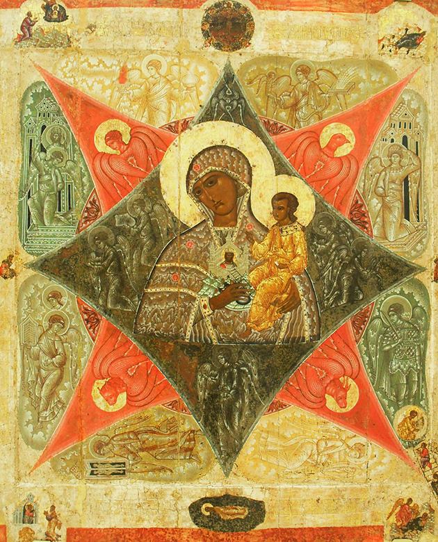 Икона Божьей матери Неопалимая Купина