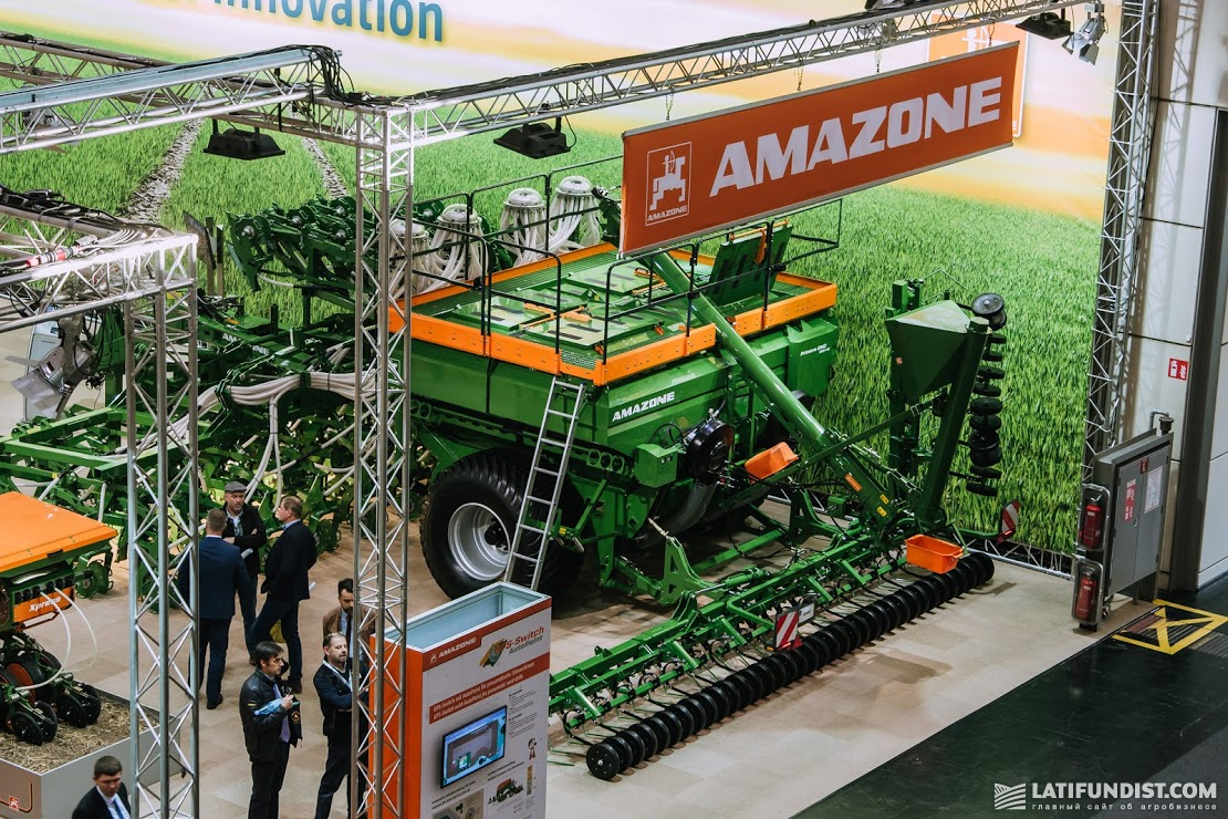 Стенд Amazone на выставке Agritechnica 2019