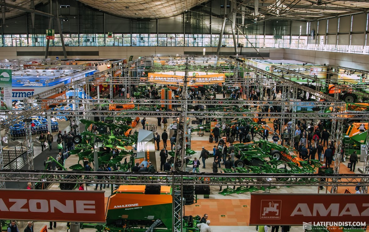 Стенд Amazone на выставке Agritechnica 2019