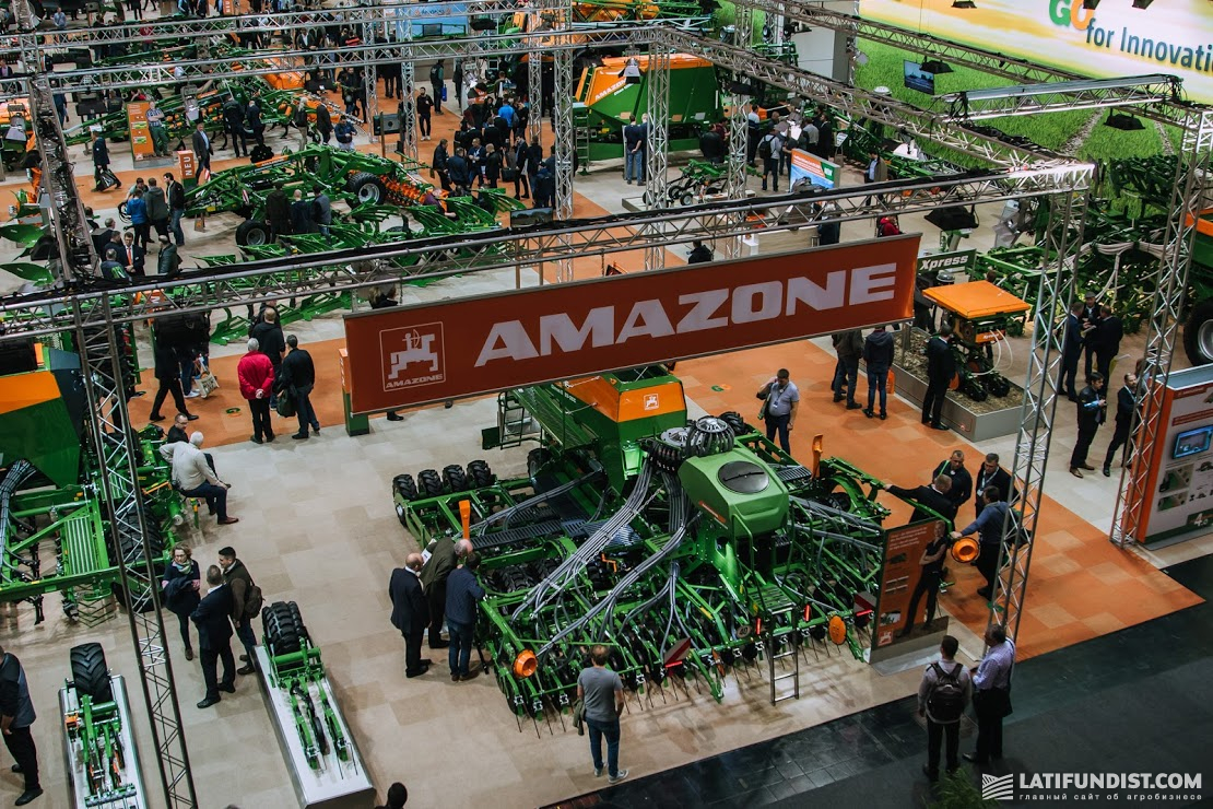 Стенд Amazone на выставке Agritechnica 2019