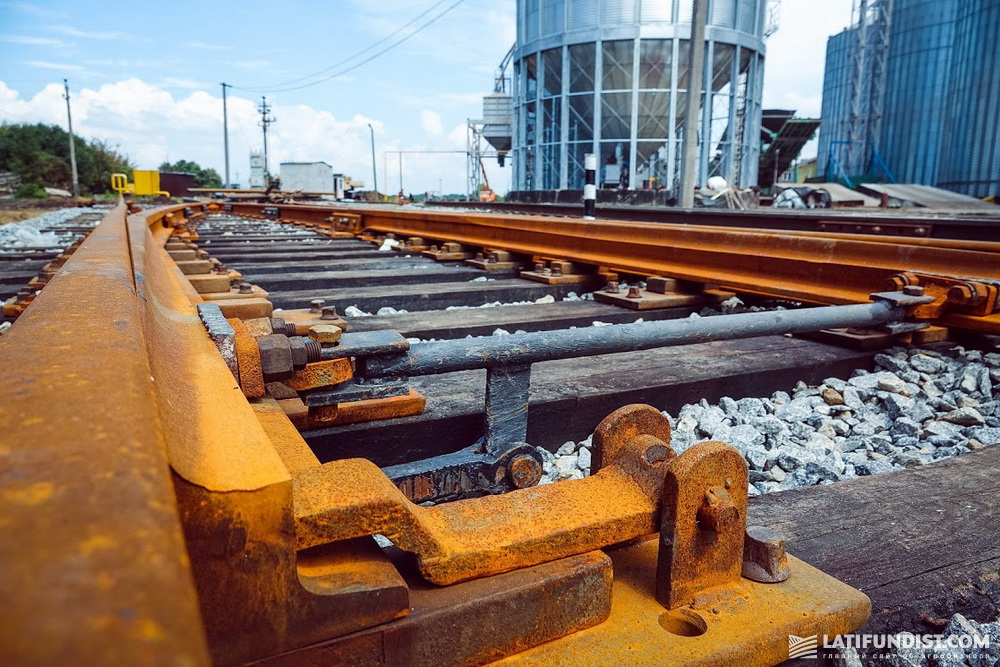 When we built our elevators, it was our priority to have a railroad close