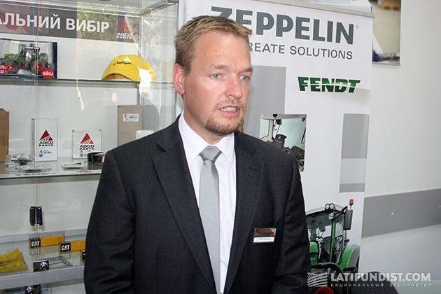 Глава представительства компании Zeppelin в Украине Хайко Крайзель