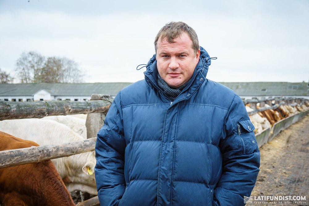 Yuri Gudz, Head of the livestock production at the Agrain Agrogroup