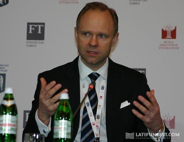 Андре Куусвек, директор Европейского банка реконструкции и развития (ЕБРР) в Украине