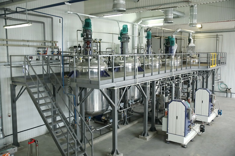 Цех для изготовления гербицидов на Белоцерковском заводе препаративных форм ALFA Smart Agro