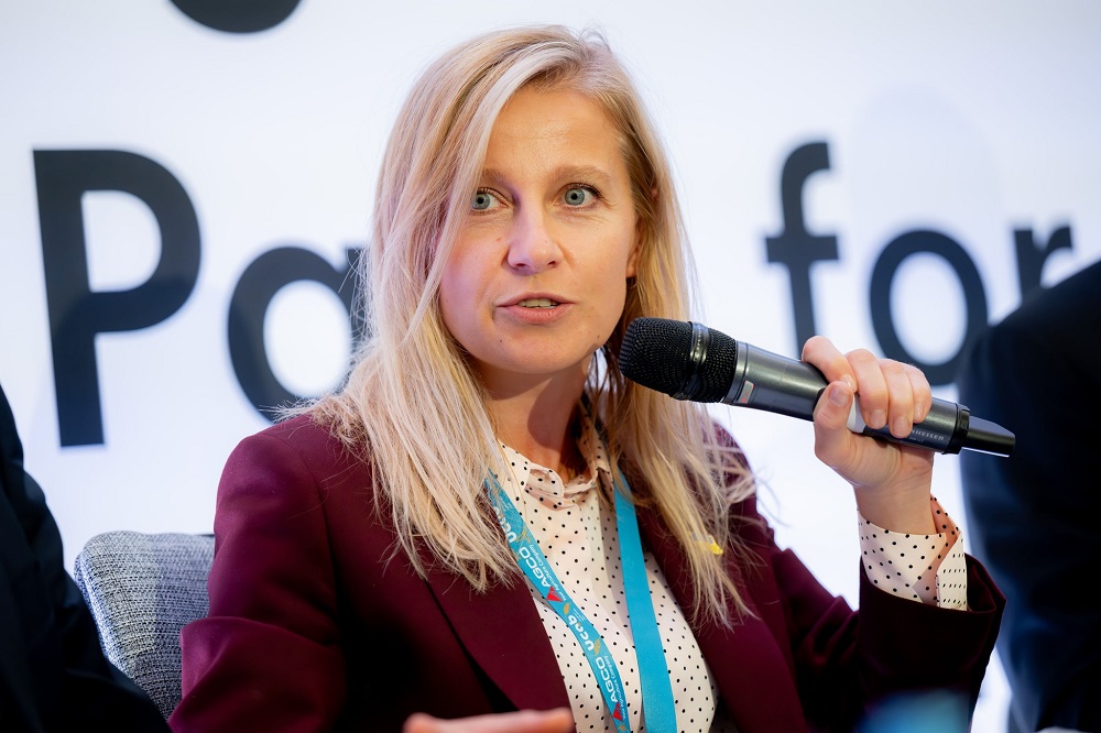 Anna Naplocha, CEO of AGCO Finance
