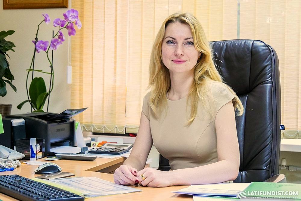 Оксана Кондратюк, финансовый директор LANDFORT