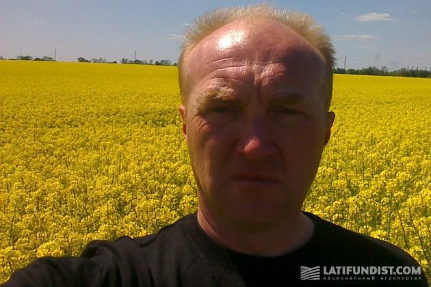 Александр Вальчук, главный агроном фермерского хозяйства «Трискало»
