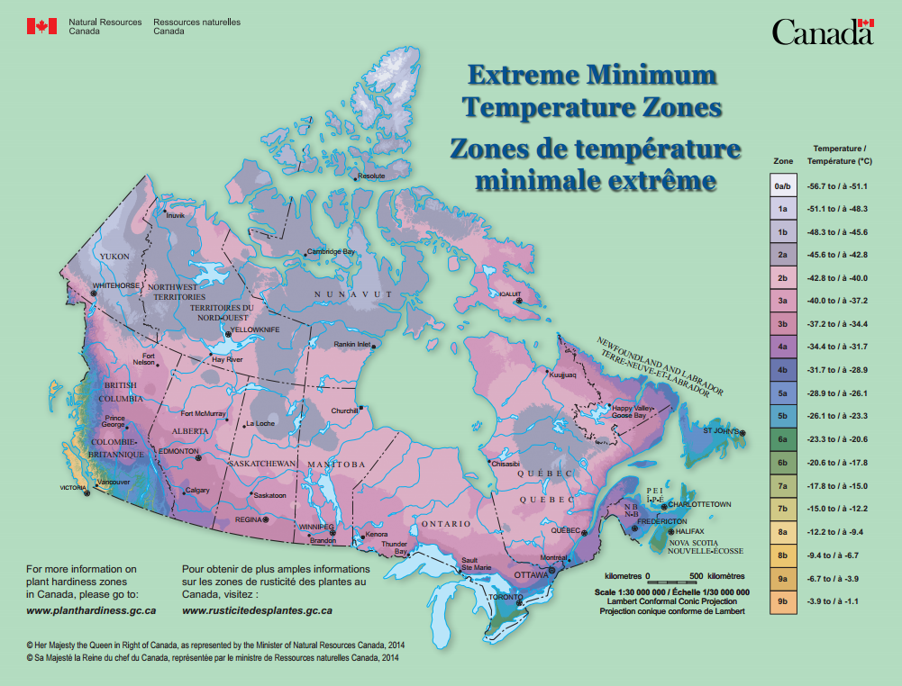 Климатические условия Канады